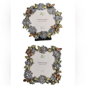 Bowring Metal Ornate Mini Picture Frames NEW